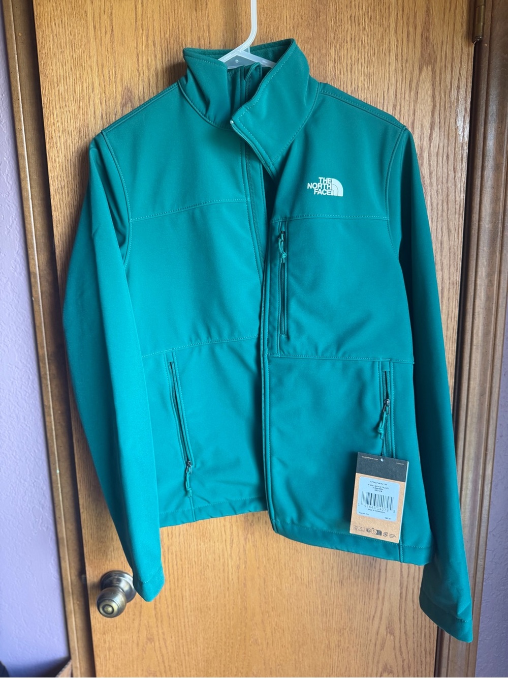 The North Face women's green Softshell Jacket